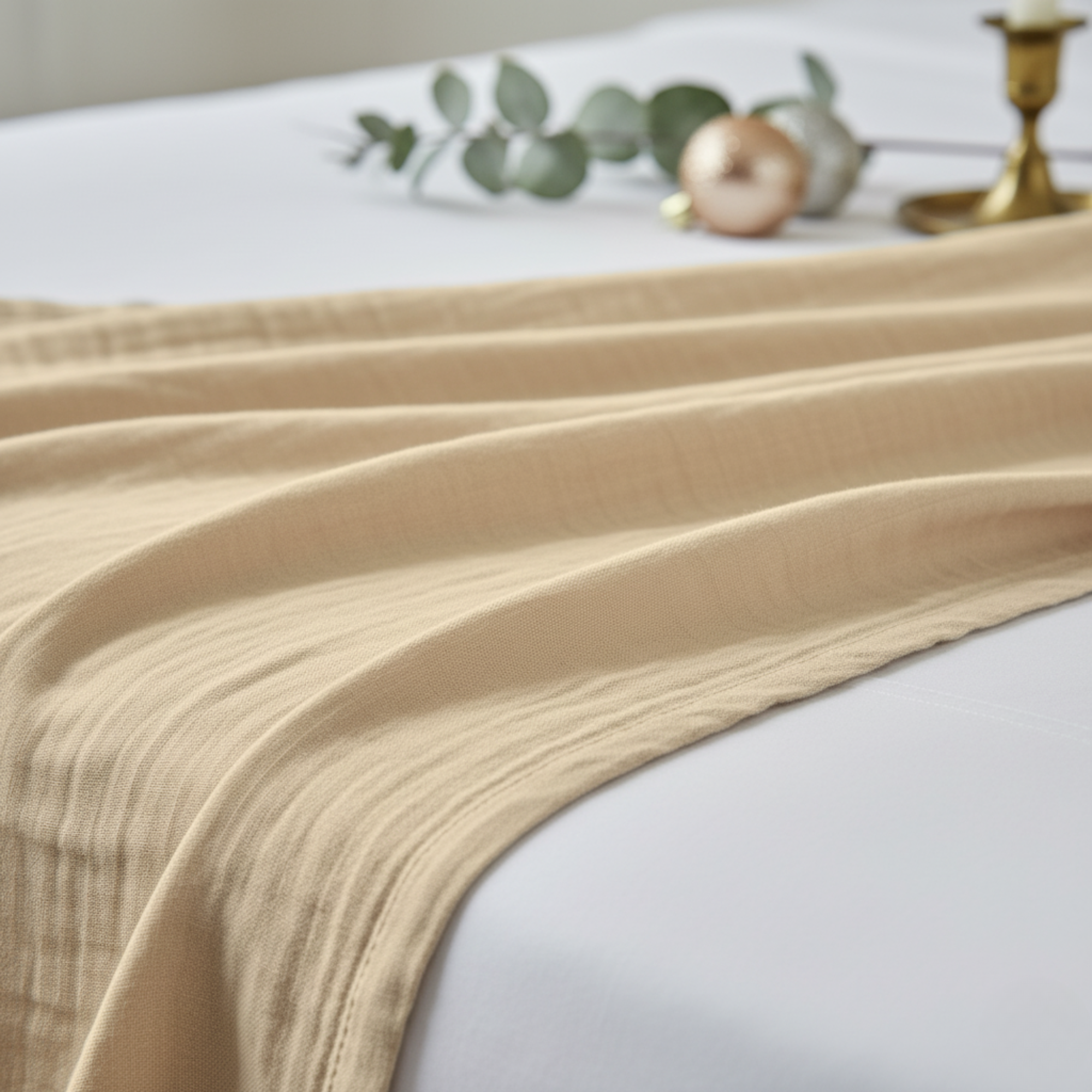 8 Layer Cotton Muslin Blanket - Fog