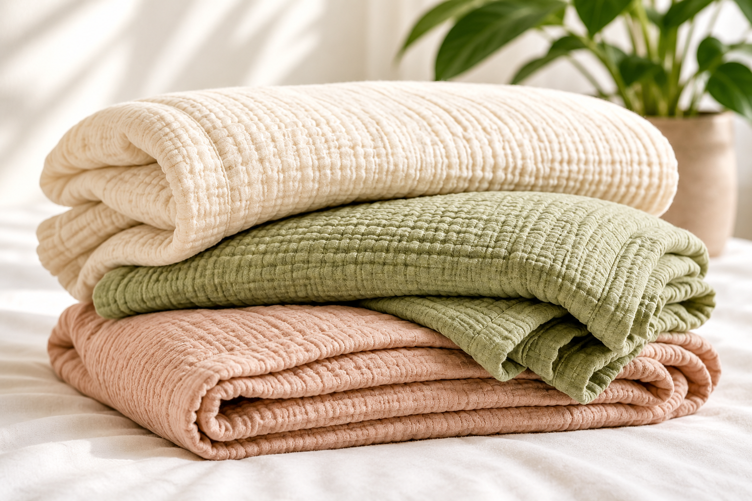 Muslin blankets vs Cotton blankets: Which is better for you?