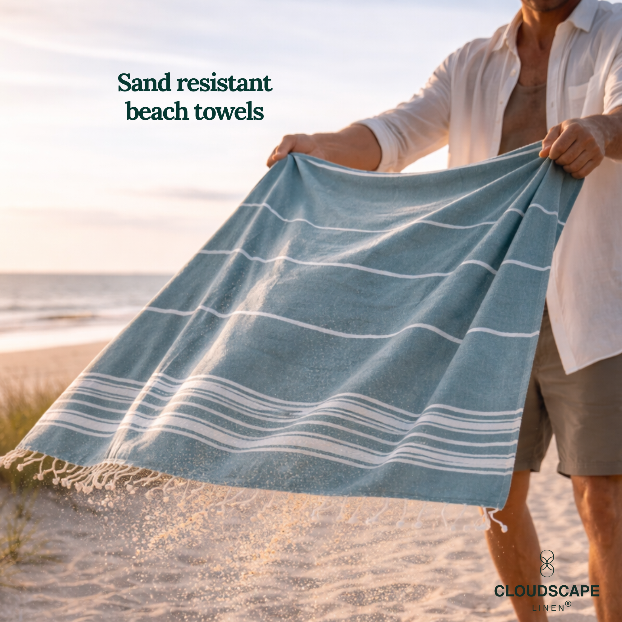 Pack Of 6 Oversized Premium Beach Towels Set - Multi 5