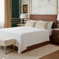 1000 Thread Count Egyptian Cotton : White Bedsheet Set