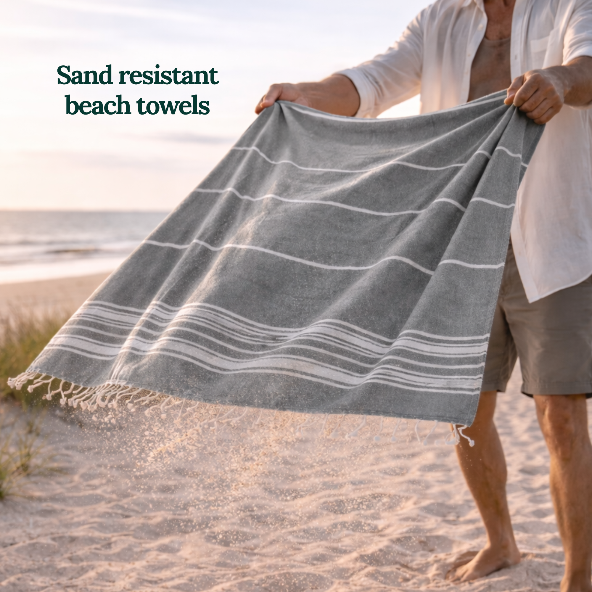 Pack Of 6 Oversized Premium Beach Towels Set - Multi 4