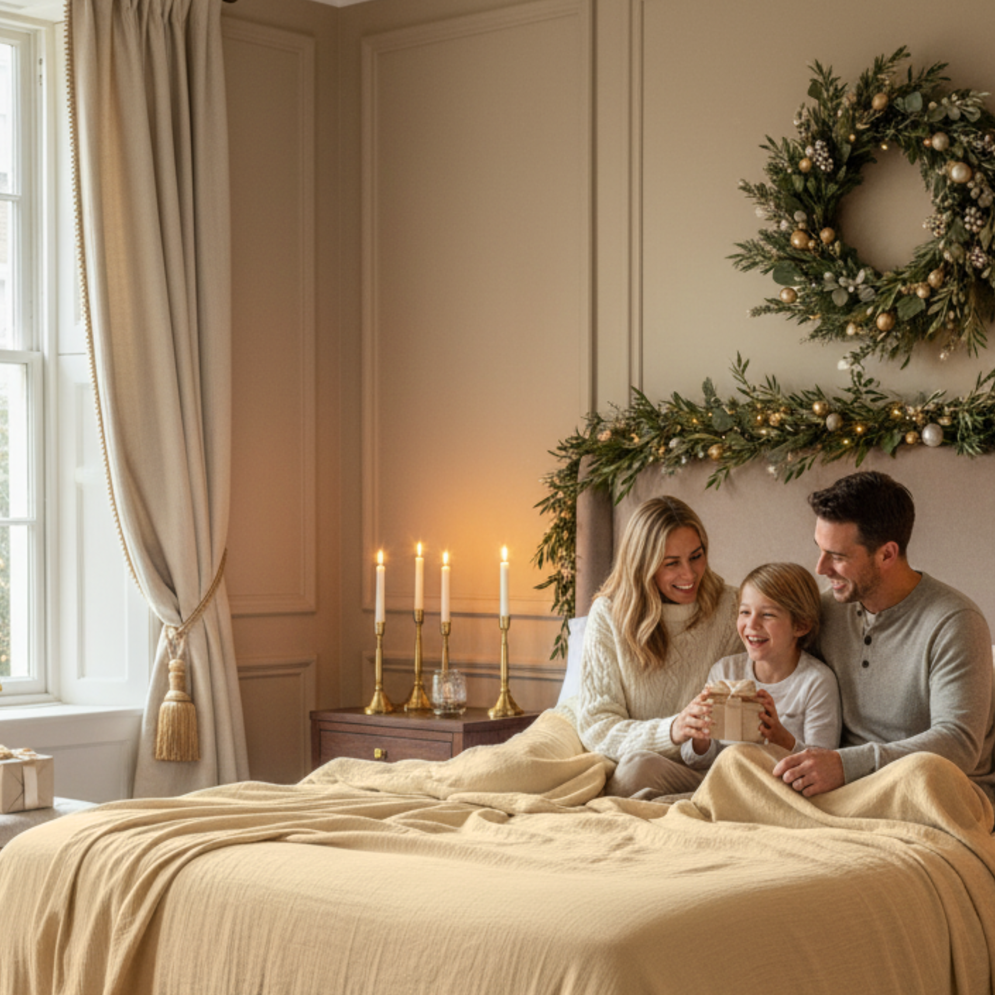 4 Layer Cotton Muslin Blanket: Fog