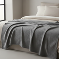 8 Layer Cotton Muslin Blanket - Dark Grey