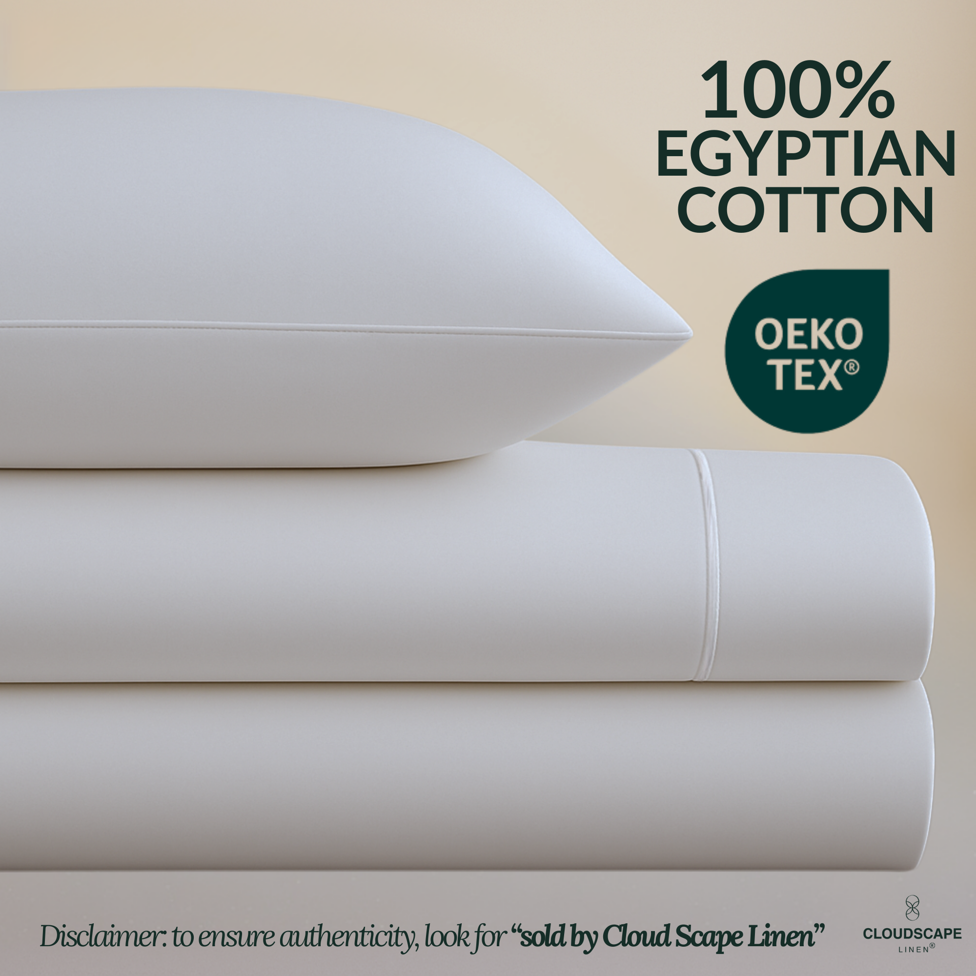 1000 Thread Count Egyptian Cotton : Silver Bedsheet Set