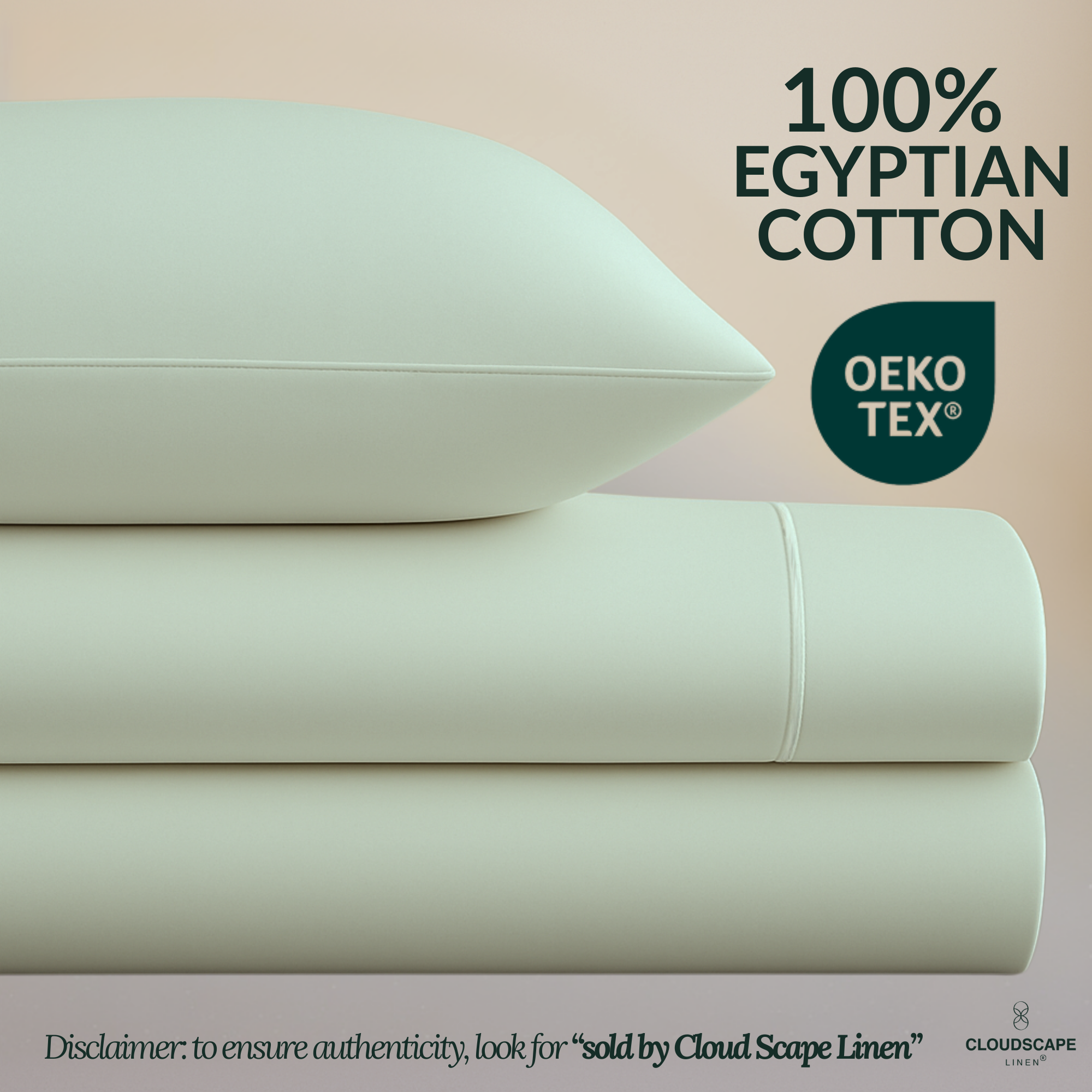1000 Thread Count Egyptian Cotton : Mineral Bedsheet Set