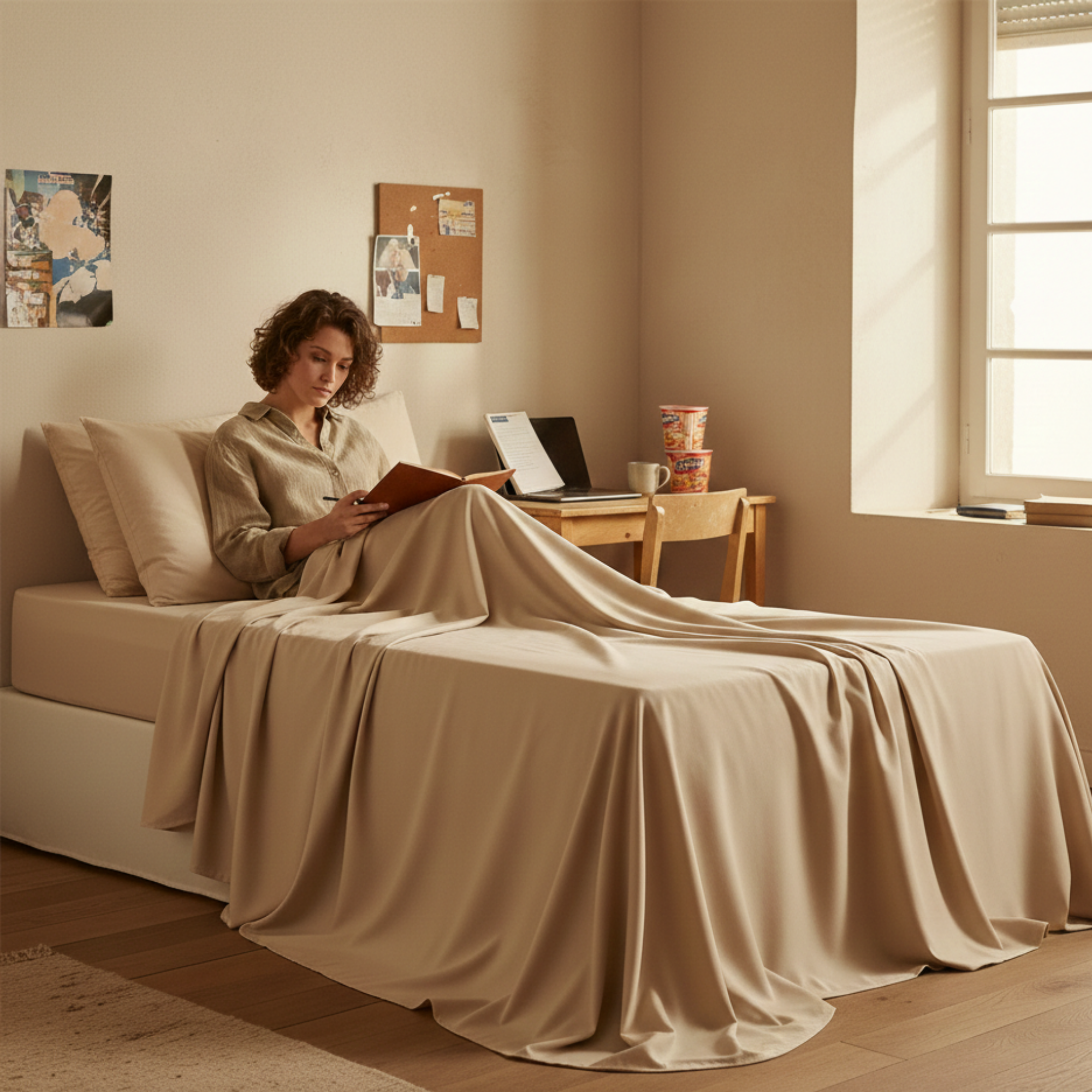 400 Thread Count Egyptian Cotton : Linen Bedsheet Set