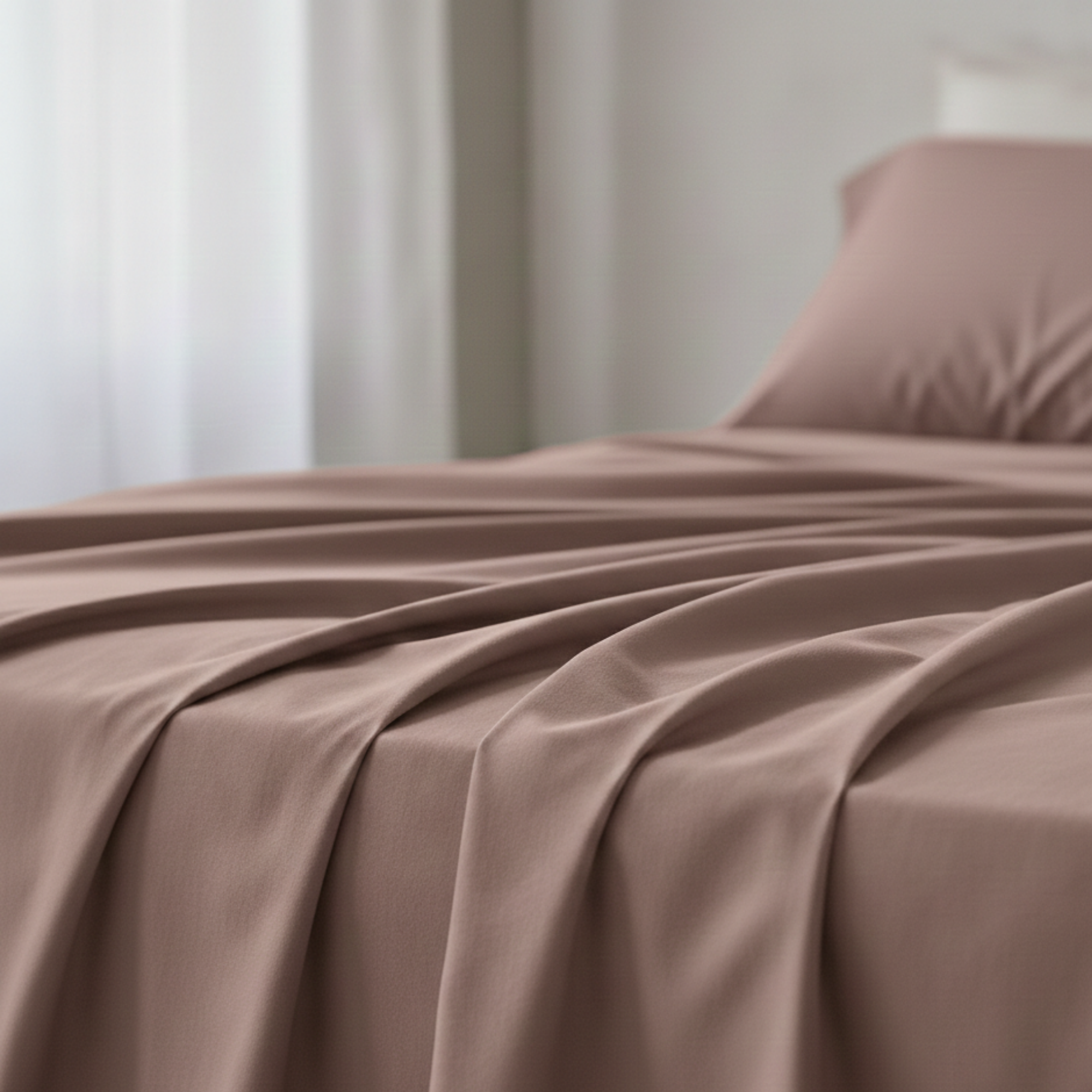 1000 Thread Count Egyptian Cotton : Sepia Rose Bedsheet Set