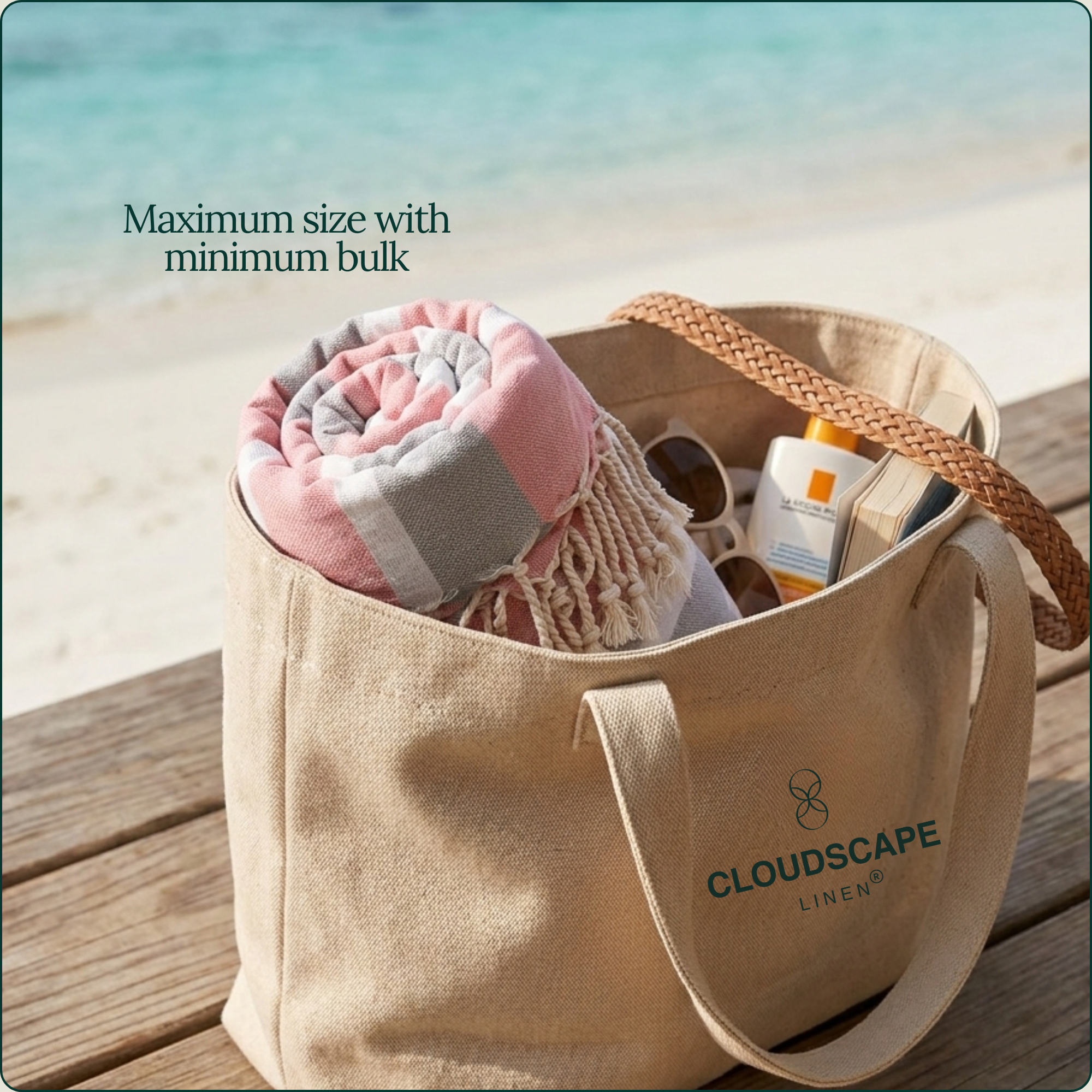 Pack Of 6 Oversized Premium Beach Towels Set - Multi 6