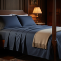 1000 Thread Count Egyptian Cotton : Dark Denim Bedsheet Set
