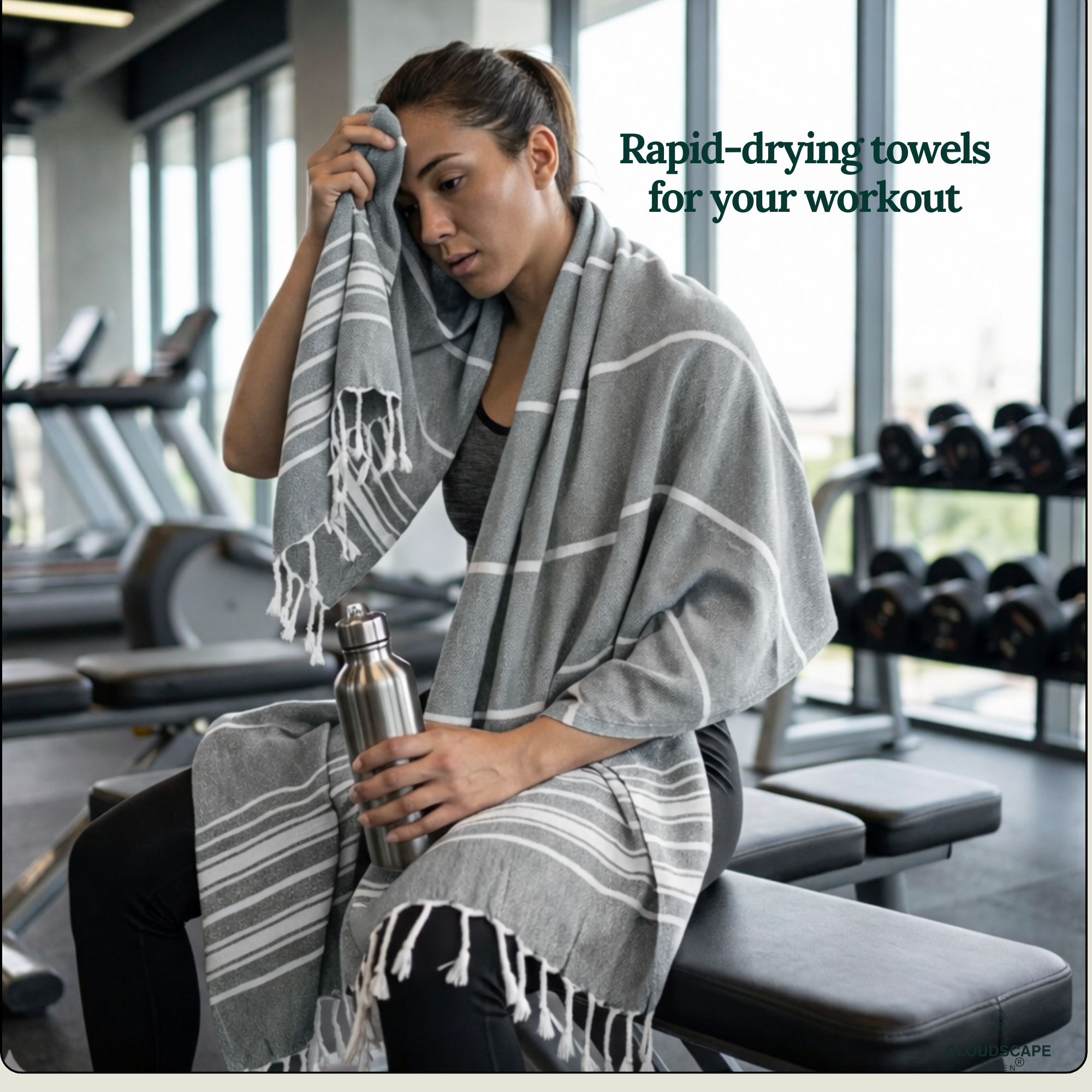 Pack Of 6 Oversized Premium Beach Towels Set - Multi 1