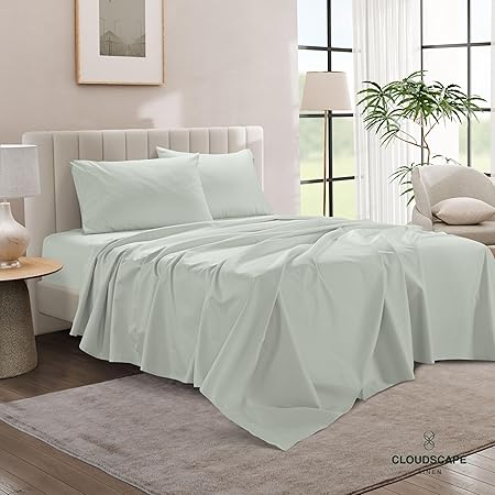 1000 Thread Count Egyptian Cotton : Mineral Pillow Case - 2 Piece