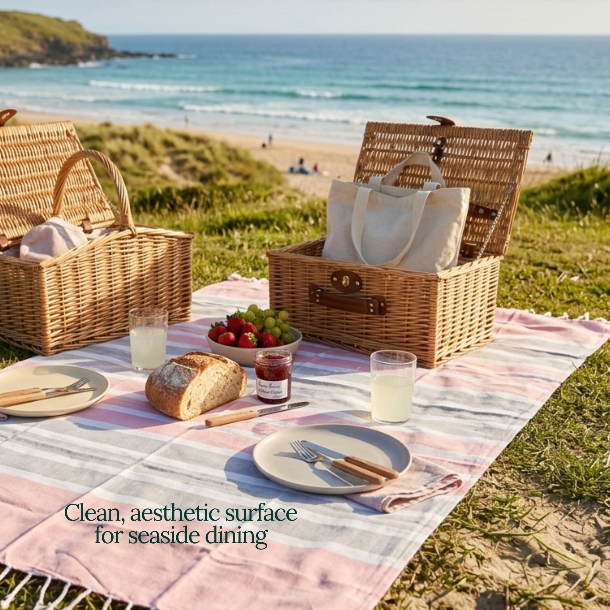 Pack Of 6 Oversized Premium Beach Towels Set - Multi 6