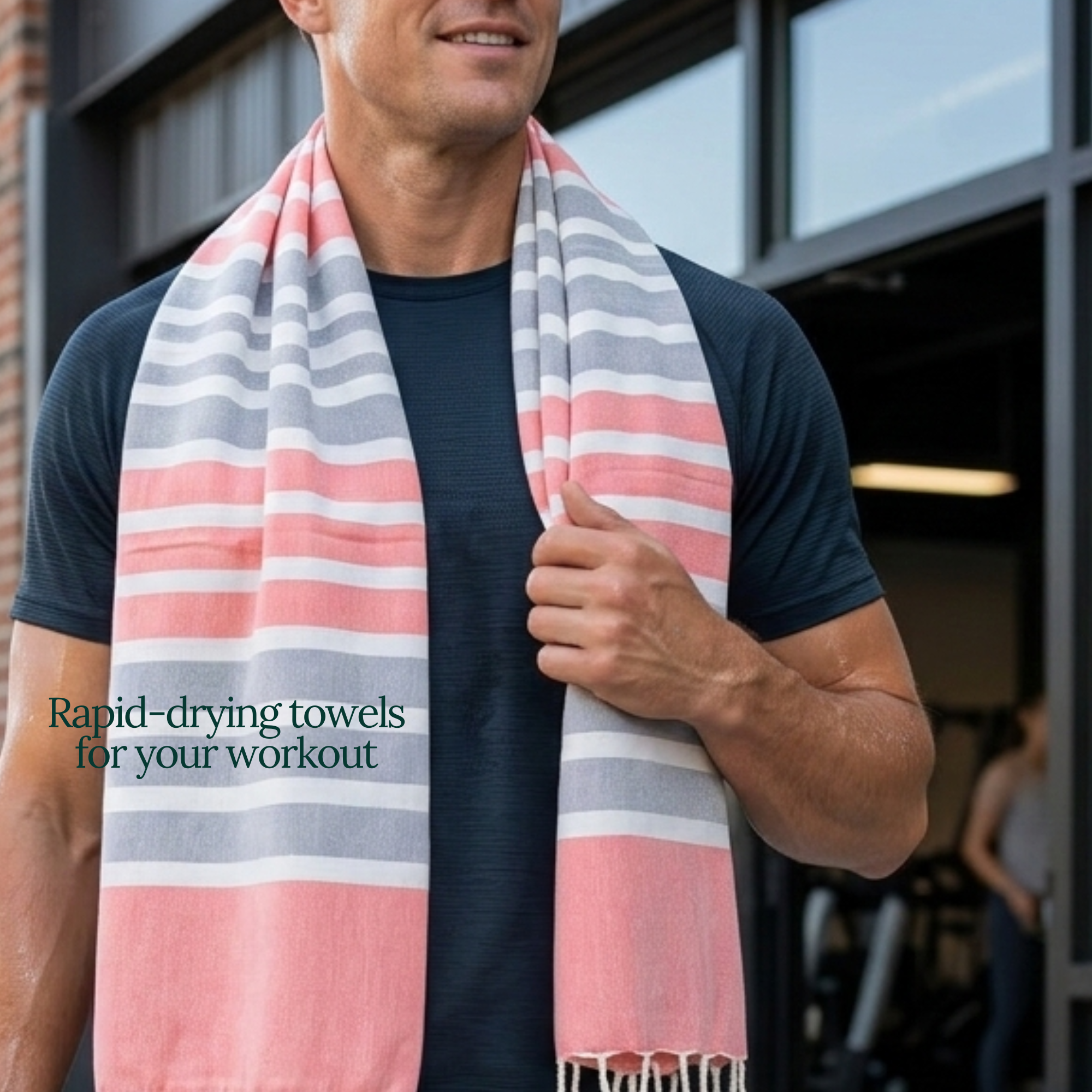 Pack Of 6 Oversized Premium Beach Towels Set - Multi 6