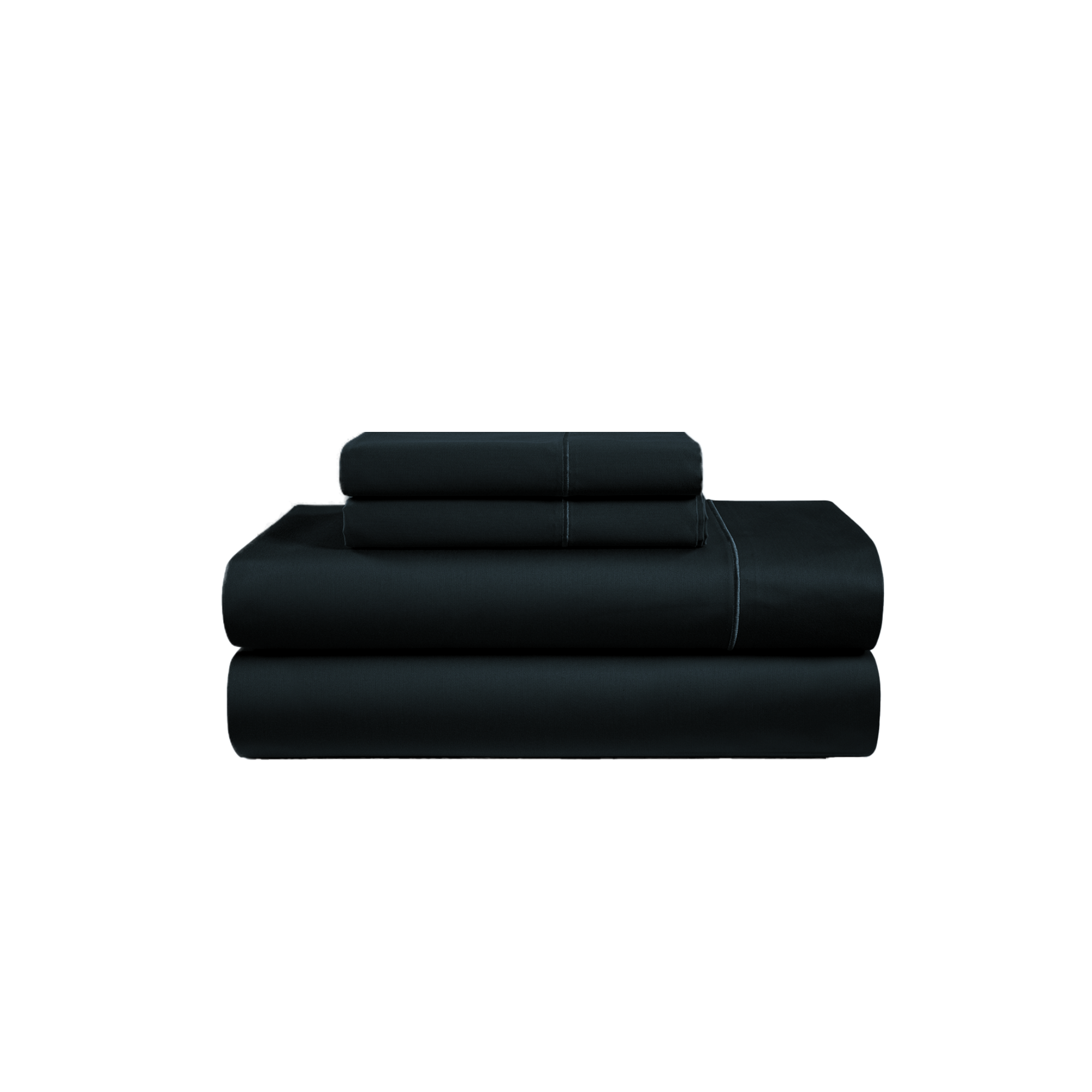 1000 Thread Count Egyptian Cotton : Black Bedsheet Set