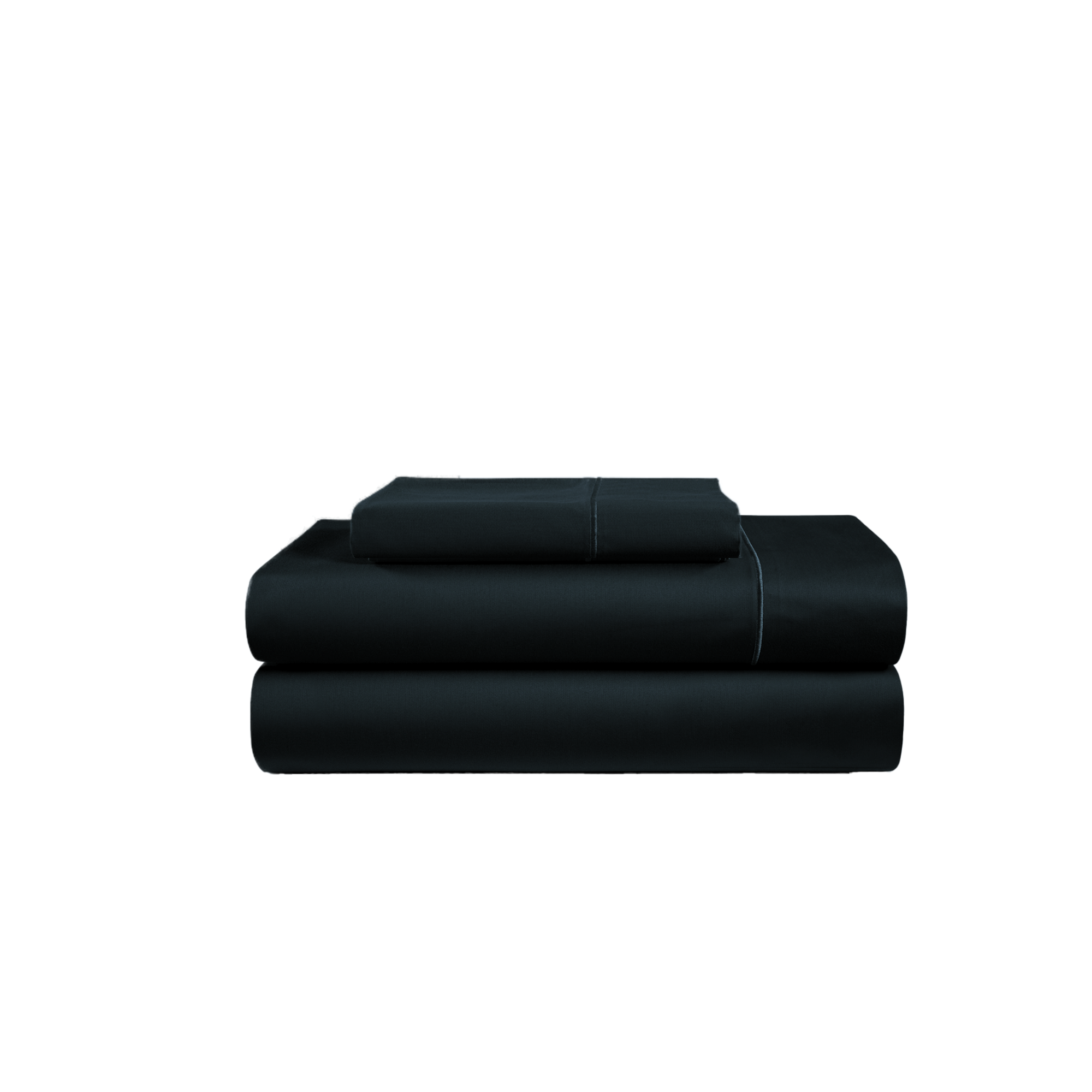 1000 Thread Count Egyptian Cotton : Black Bedsheet Set