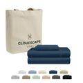 1000 Thread Count Egyptian Cotton : Dark Denim Bedsheet Set
