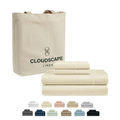 1000 Thread Count Egyptian Cotton : Ivory Bedsheet Set