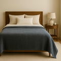 8 Layer Cotton Muslin Blanket - Dark Grey